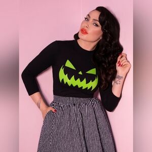 XS Vixen Pumpkin King Top